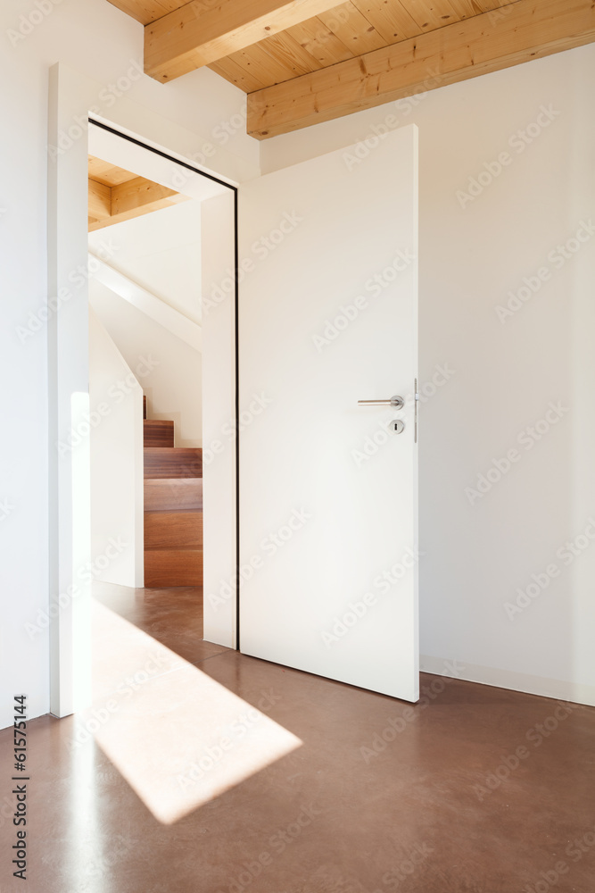 interior, room with door open