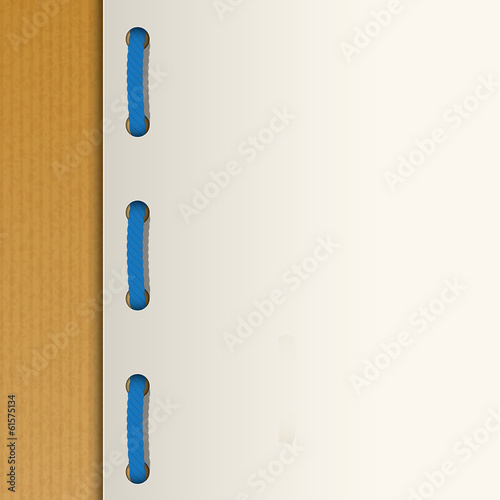 brown paper and string background