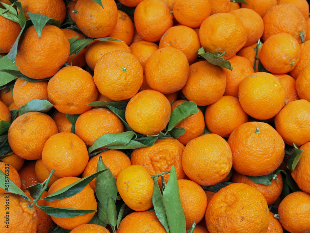 juicy tangerines for sale at vegetable market juicy tangerines for sale at vegetable market