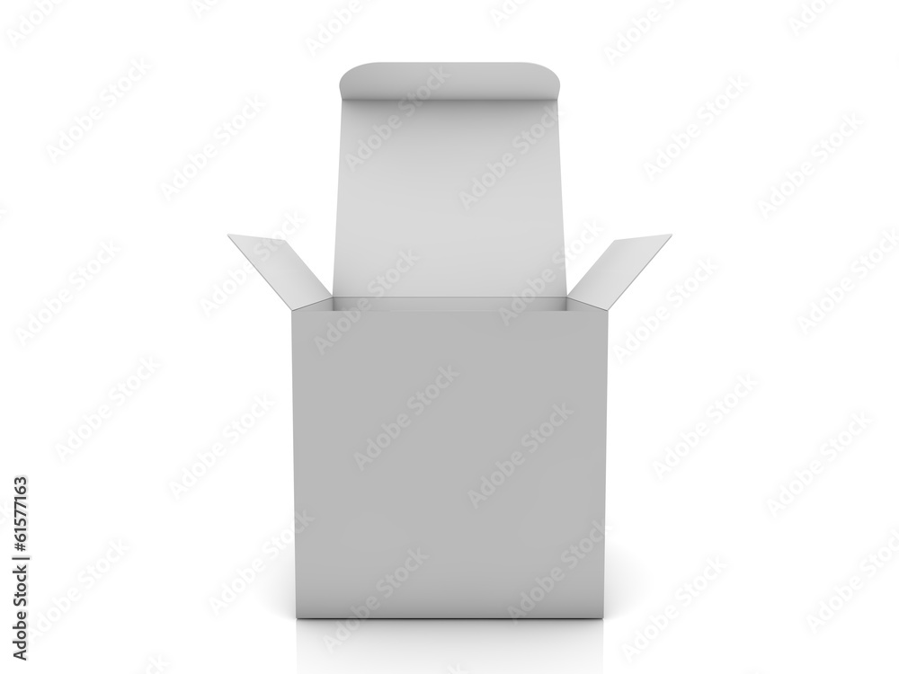 blank boxes isolated on white background blank boxes isolated on white background