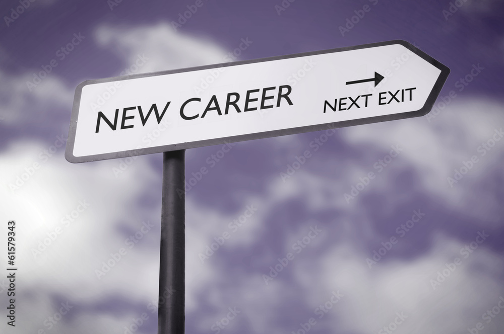 Fototapeta premium New career