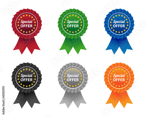 Special offer labels