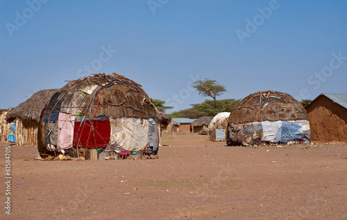 African Huts photo