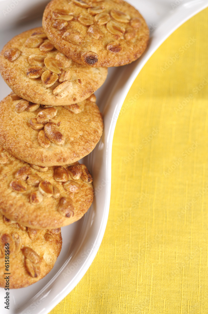Homemade cookies with nuts Homemade cookies with nuts