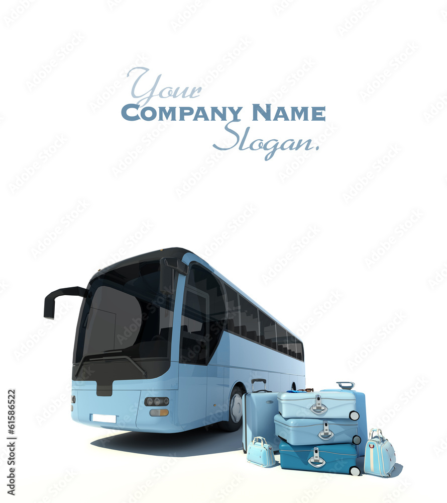 Obraz premium Coach travel