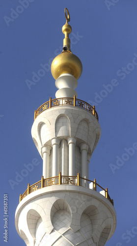 Obraz na plátně Abu Dhabi Mosque