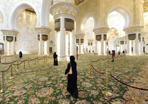 Fotografie Abu Dhabi Mosque