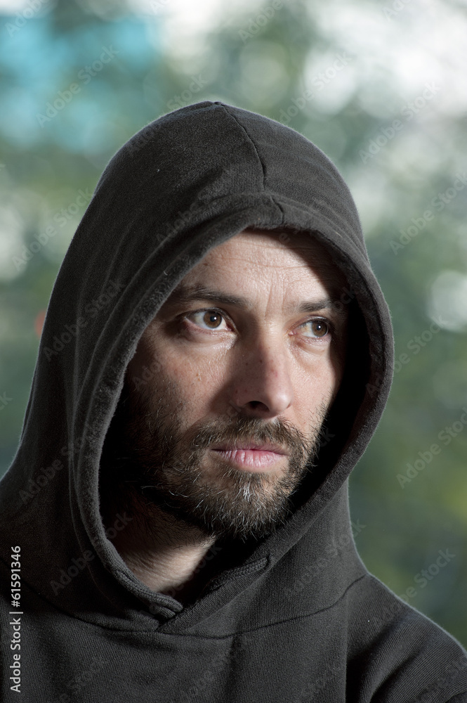 Man with beard Man with beard