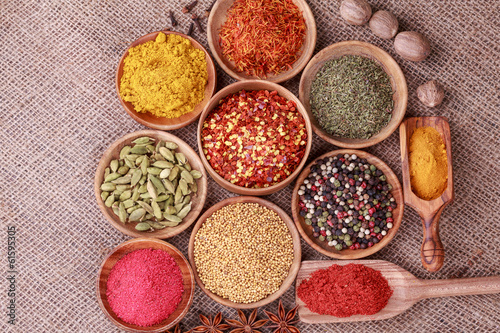 Various spices