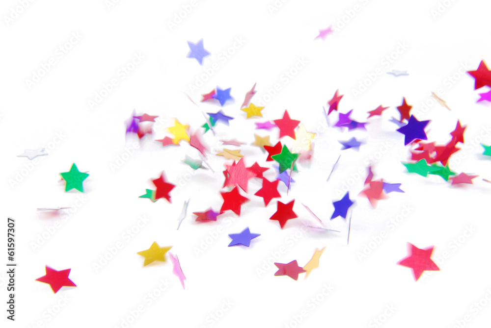 confetti colorful flying isolated on white confetti colorful flying isolated on white