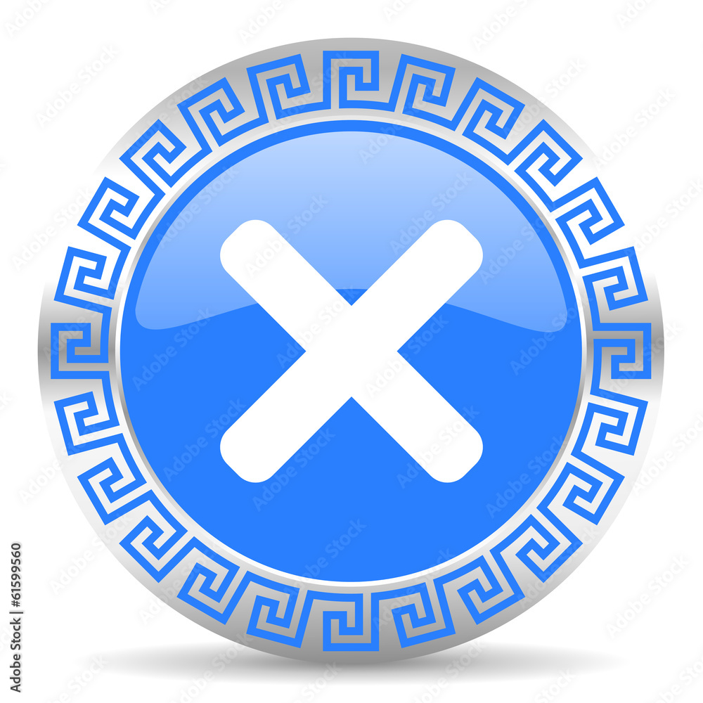 Obraz premium cancel icon