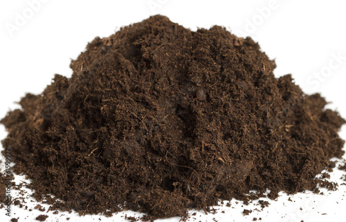 Heap of soil.