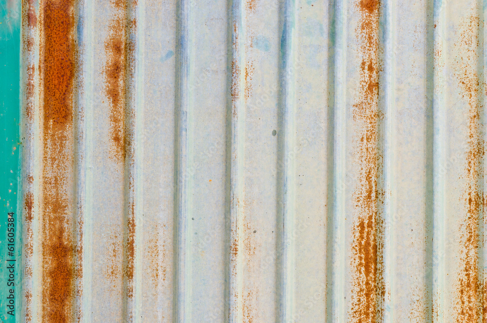 Old rusty zinc plate closeup Old rusty zinc plate closeup