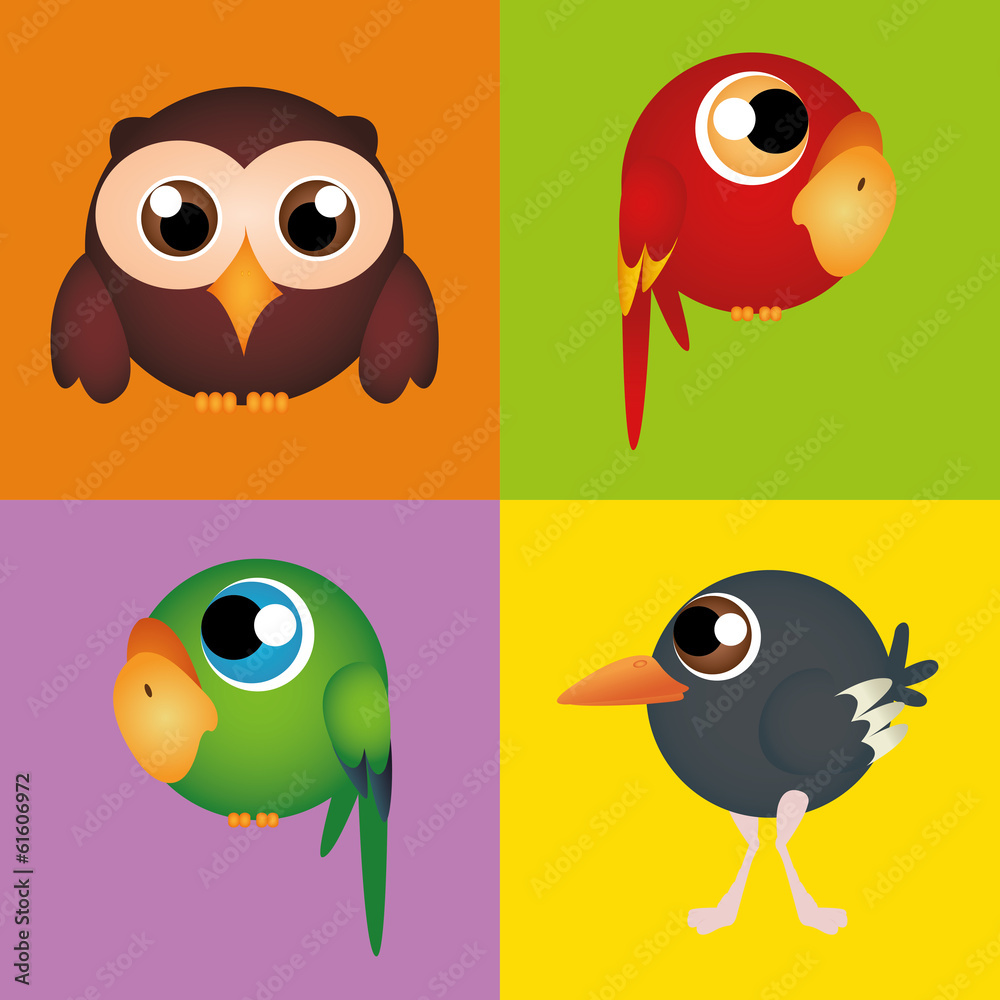 Fototapeta premium birds