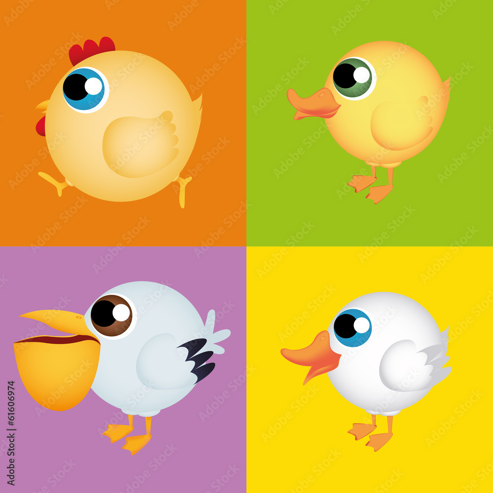 Fototapeta premium birds