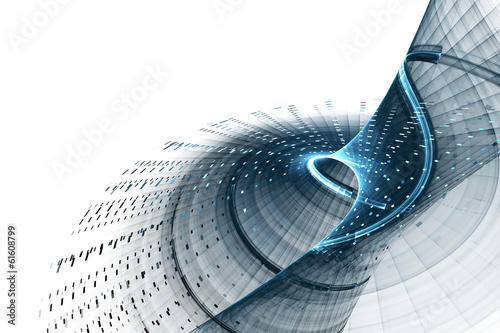 Blue abstract background