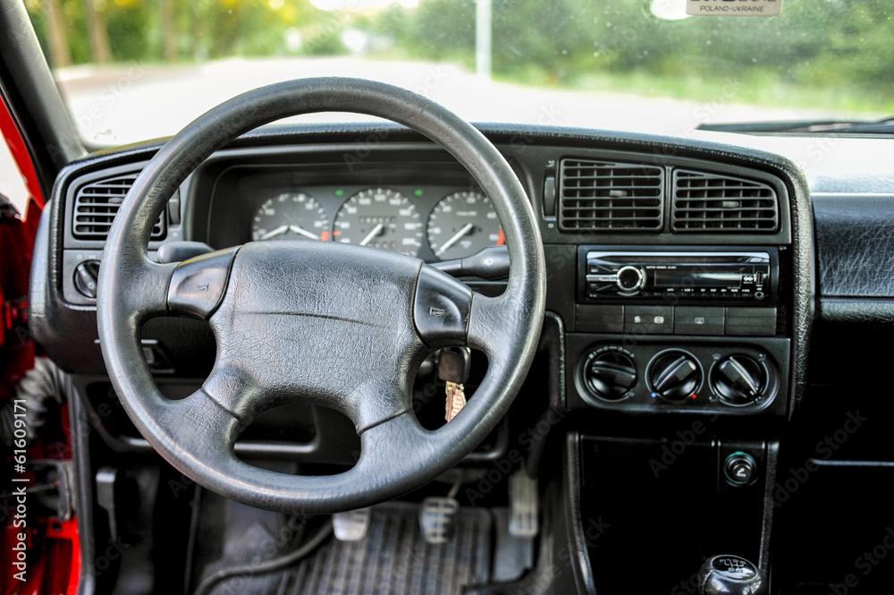 interior of the car interior of the car
