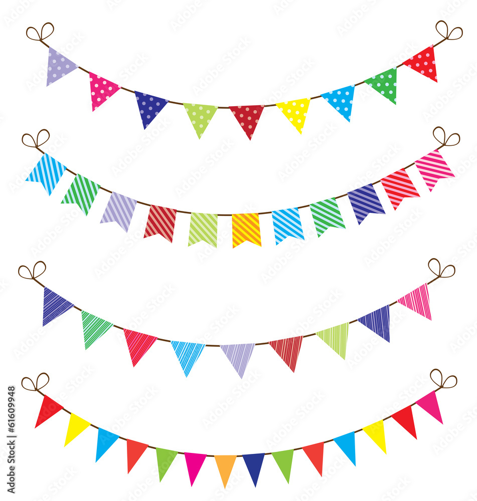 Fototapeta premium vector bunting