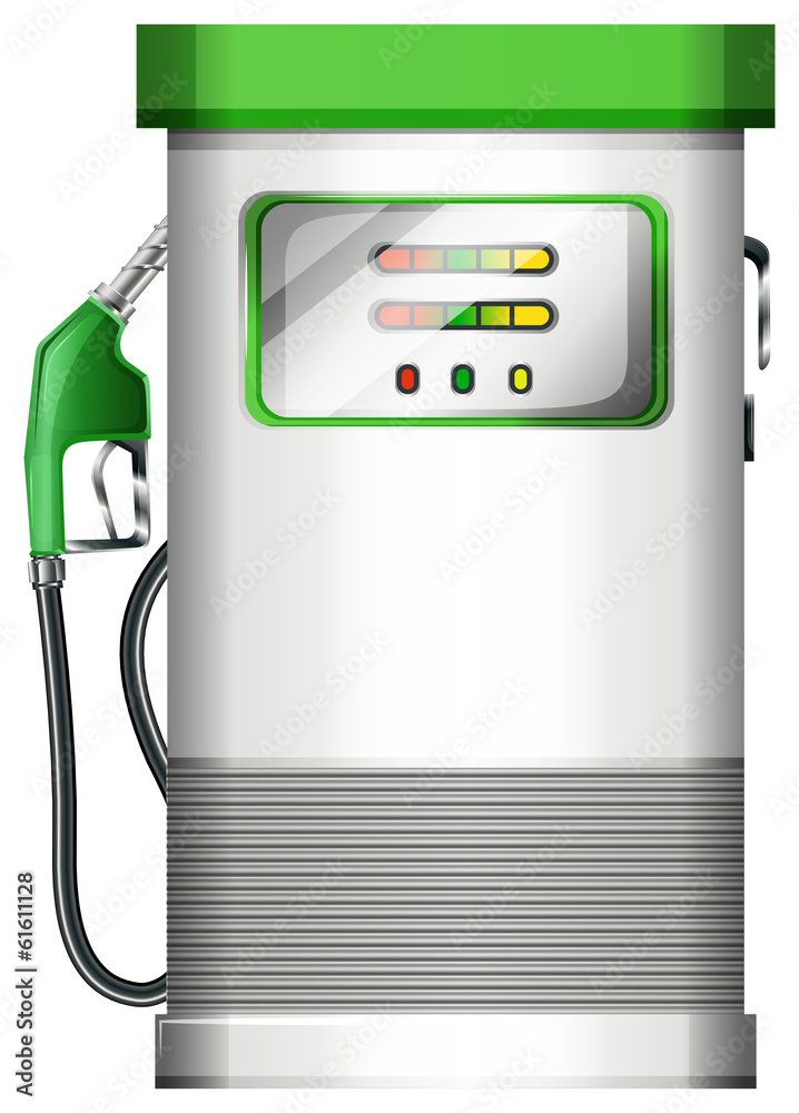 A petrol pump A petrol pump