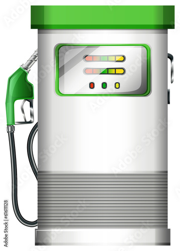 A petrol pump