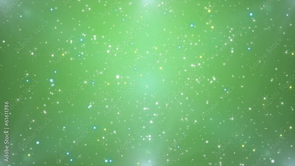 緑と星の流れ 緑と星の流れ