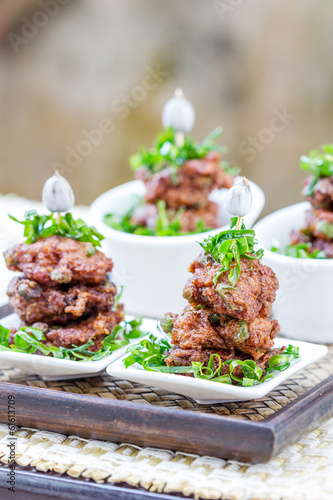 Fried Fish Cakes Thai Food