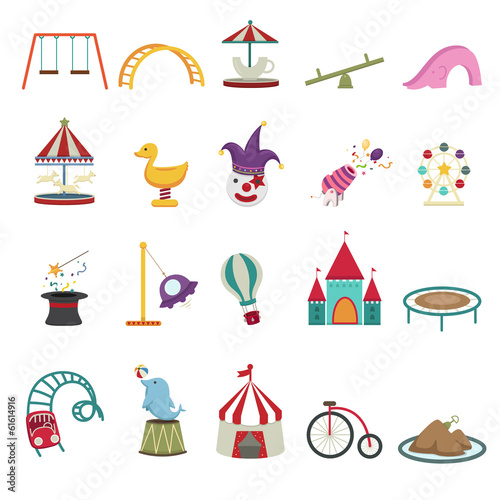 Amusement Park icons