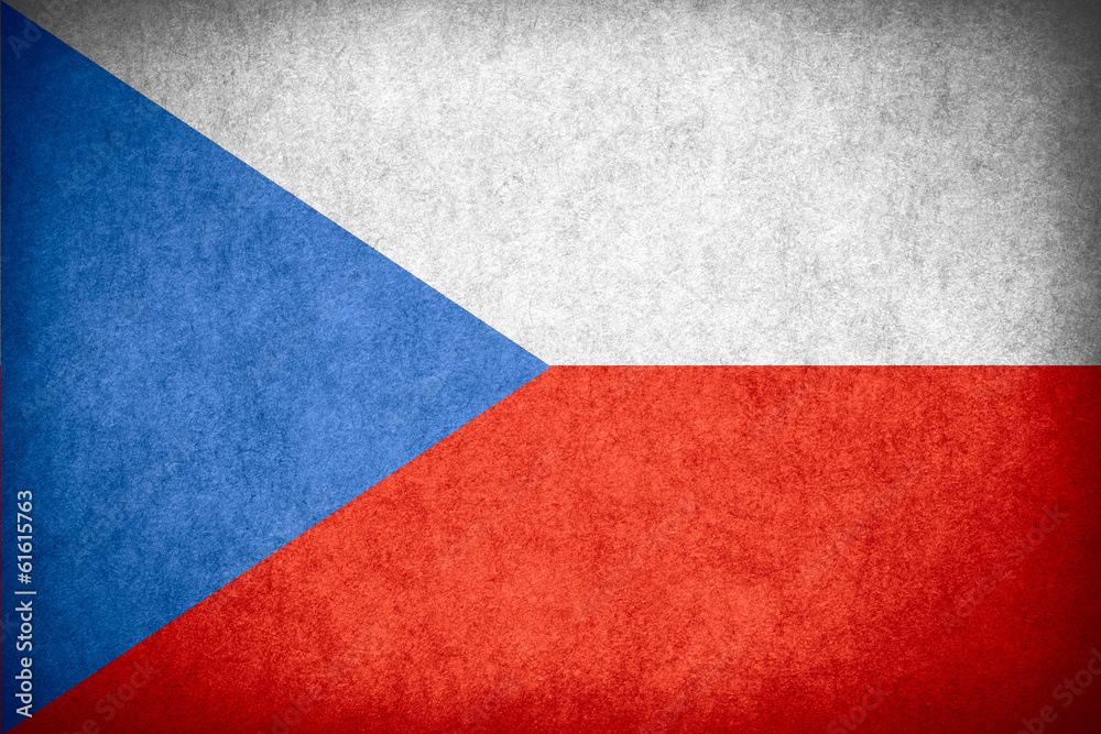 Fototapeta flag of Czech Republic