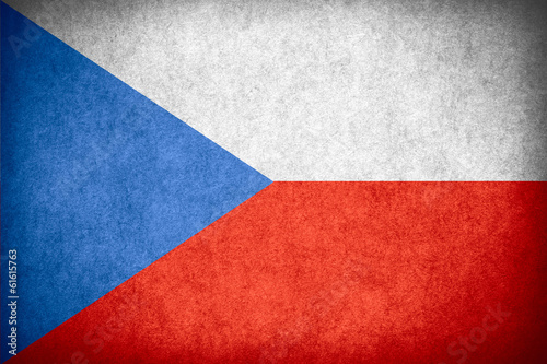 Fototapete flag of Czech Republic