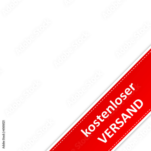 Schild kostenloser Versand
