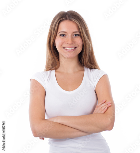 Beautiful smiling woman