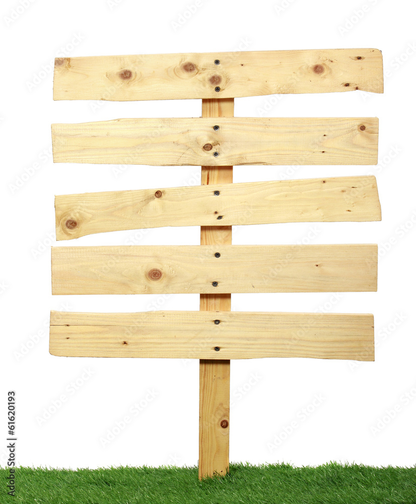 Fototapeta premium Wooden sign