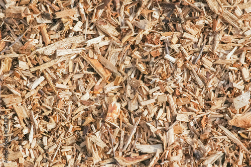 Εκτύπωση καμβά background of wood chip mulch