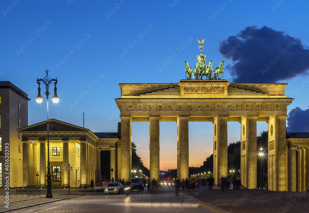 Obraz premium Brandenburg Gate, Berlin