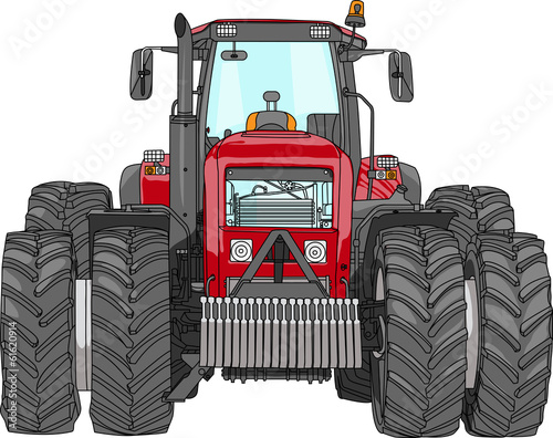 vector wheeled tractor