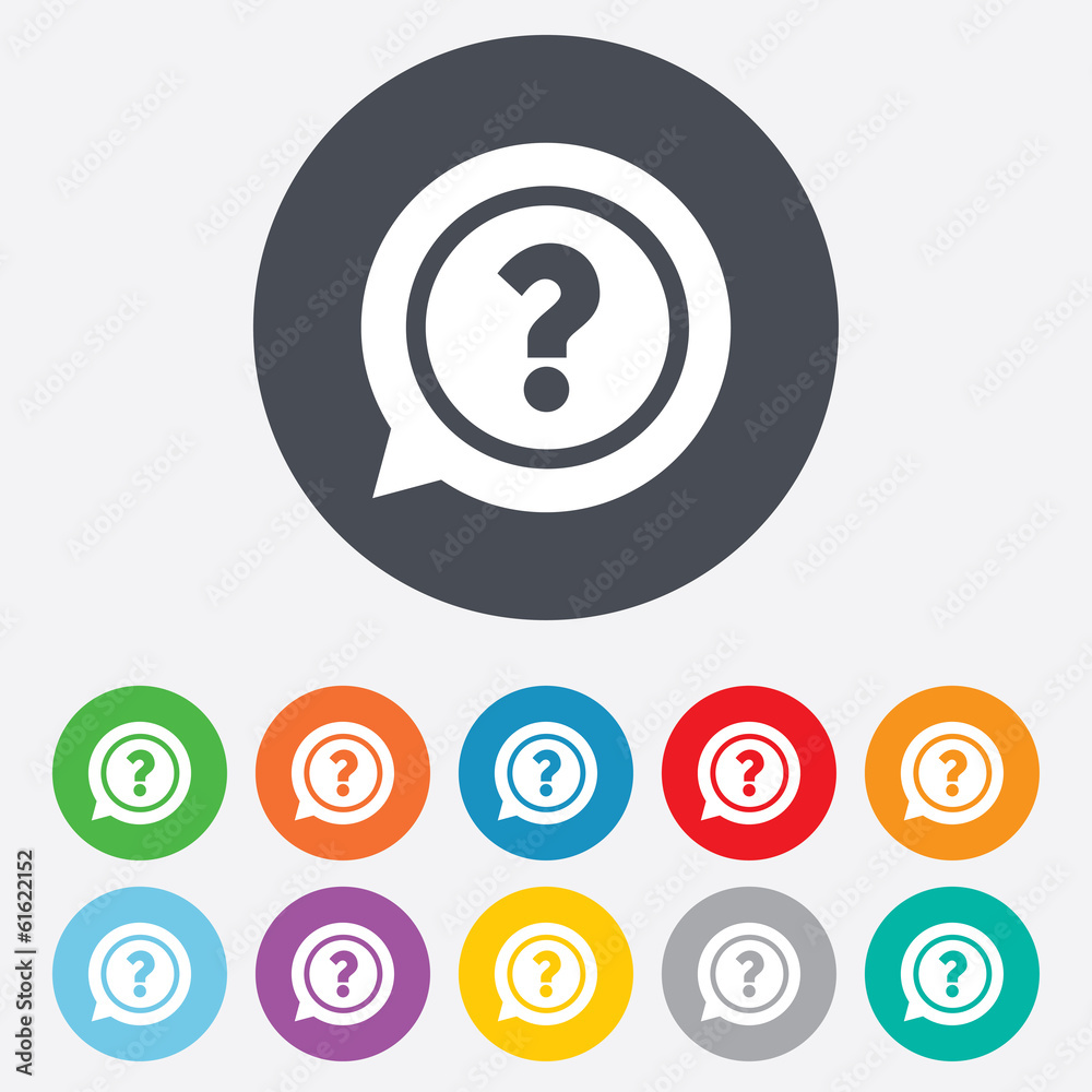 Question mark sign icon. Help symbol. Question mark sign icon. Help symbol.