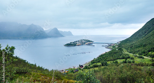 Summer Senja coast (Norway)