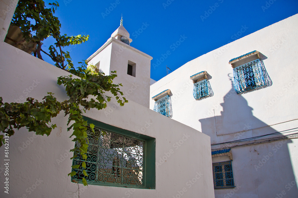 Tunisian medina (old city) hidden corner