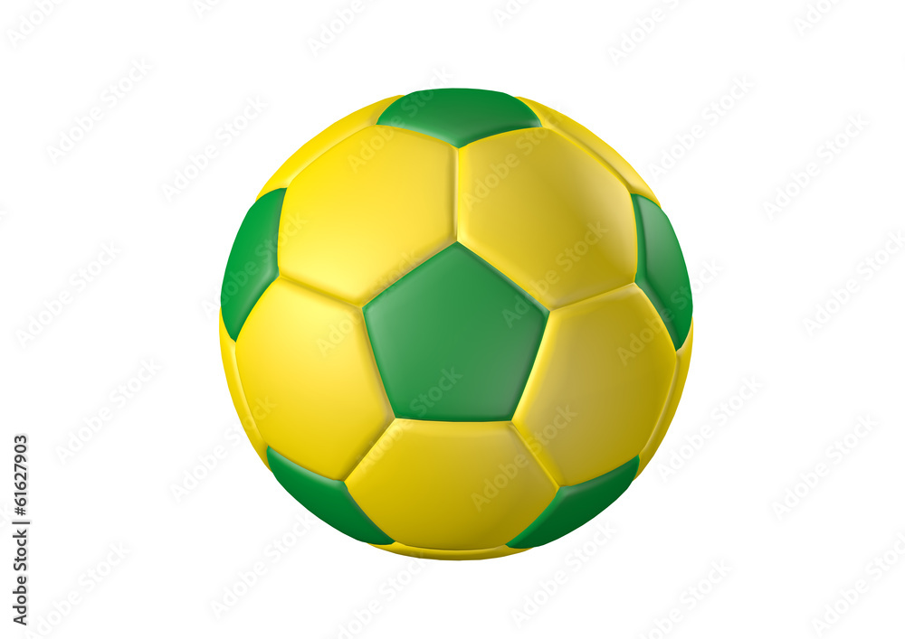 Naklejka premium Color Soccer ball