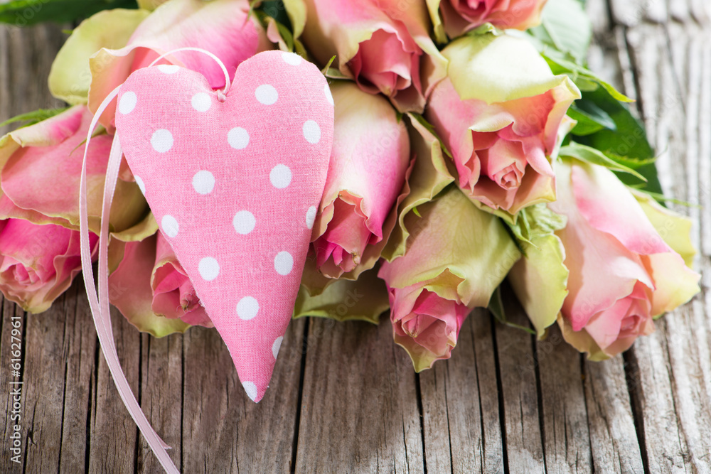 Rosen mit Herz Rosen mit Herz