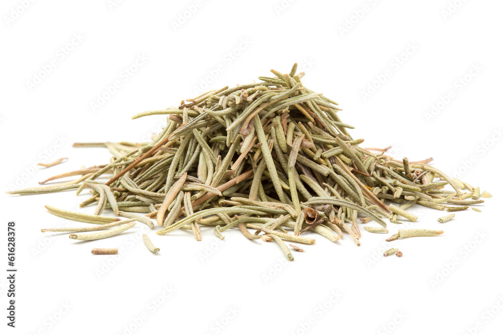 Heap rosemary isolated on white background Heap rosemary isolated on white background
