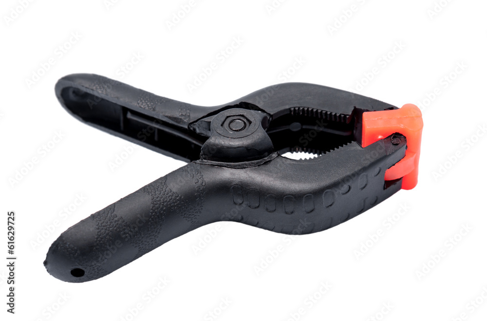 Obraz premium Plastic clamp