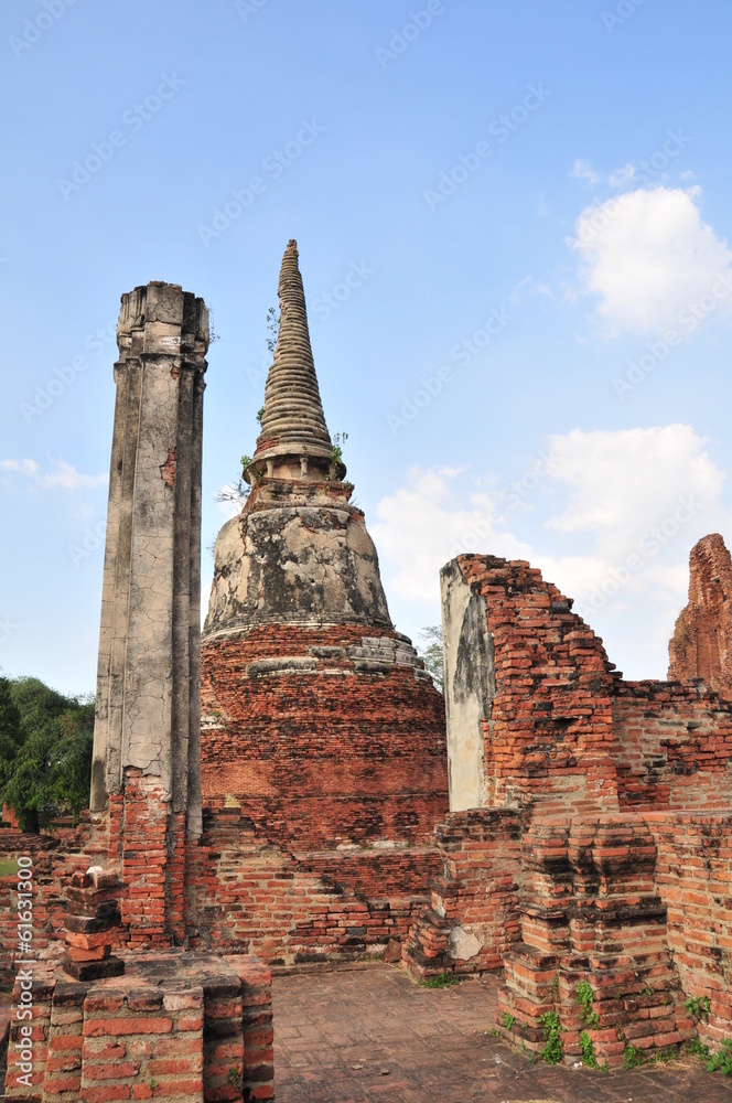 Fototapeta premium タイのアユタヤ遺跡