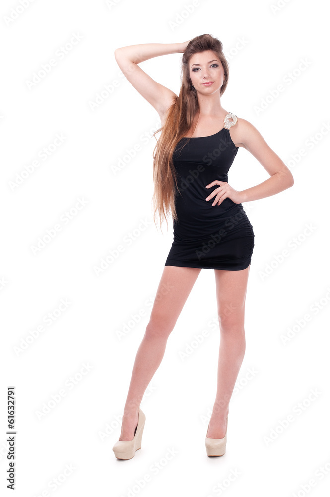beautiful girl in a dress. beautiful girl in a dress.
