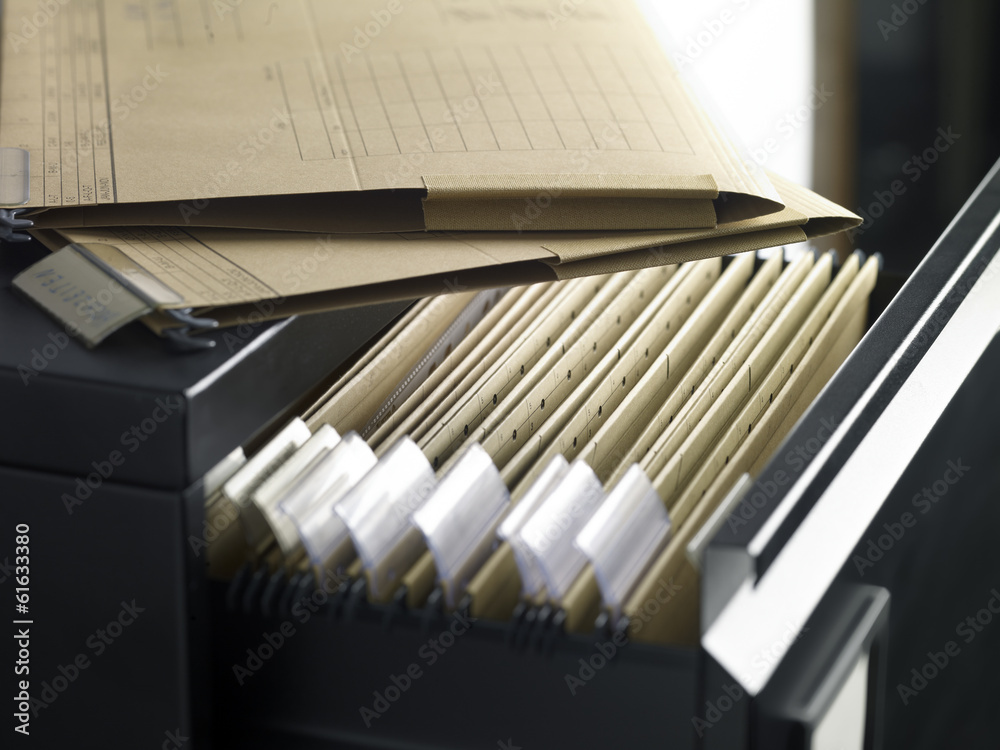 Fototapeta premium Registerkarten