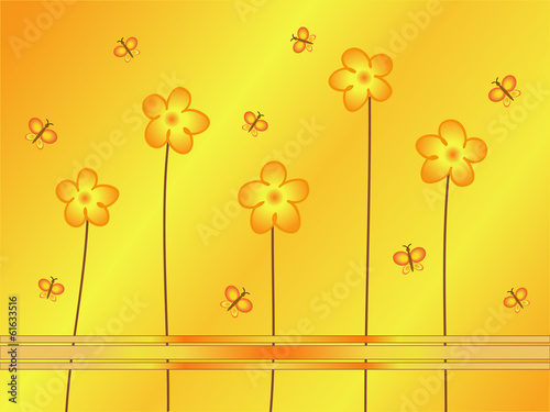 yellow flowers