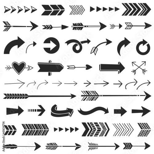 Hand Drawn Graphic Arrows