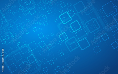 Abstract blue hi-tech background