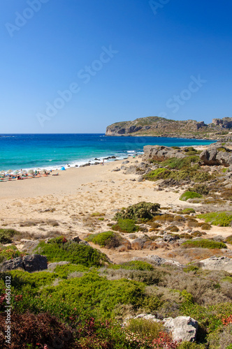 Falassarna, one of the most beautiful beaches of Crete