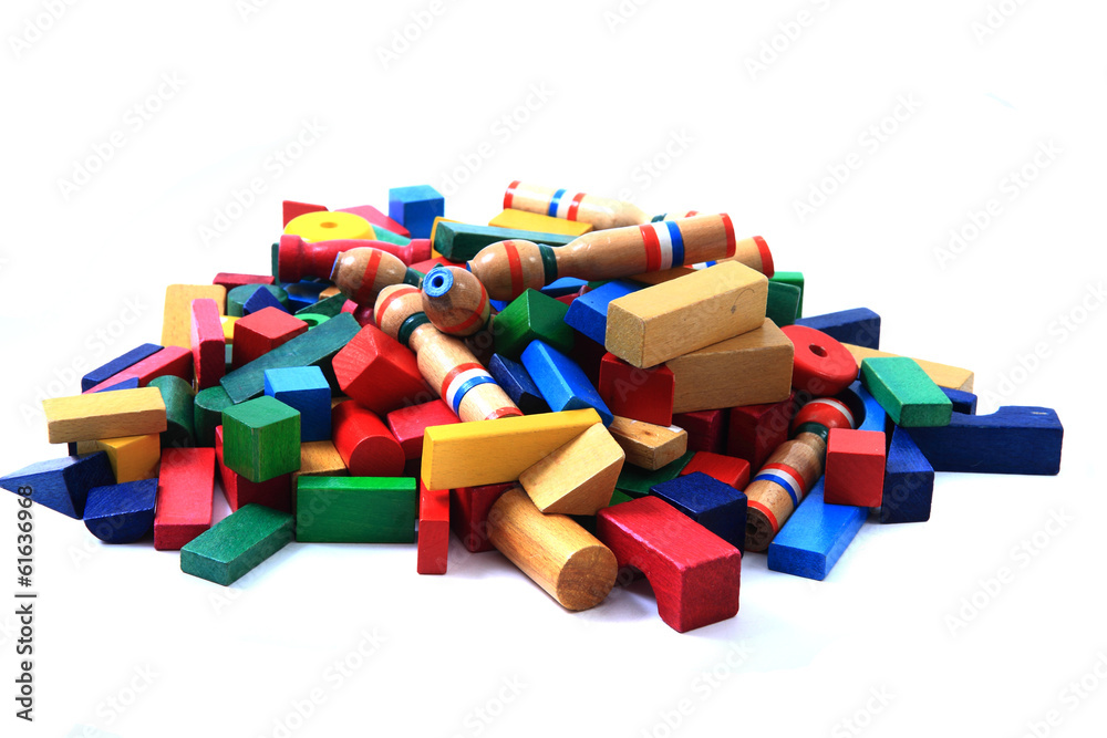 wooden bricks(toys) wooden bricks(toys)